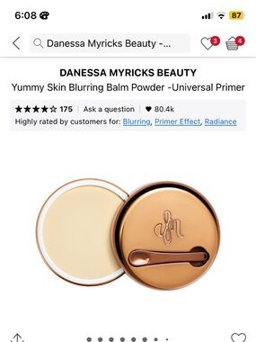 Cream-to-Powder Universal Radiant Face Balm - Gold Compact